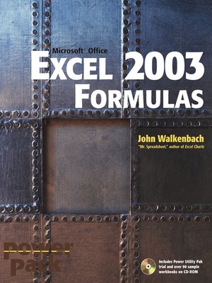 cover image of Excel 2003 Formulas